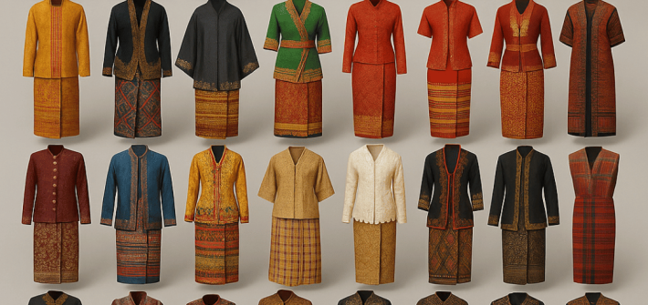 Pakaian Adat dari Berbagai Provinsi di Indonesia
