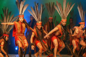 tari magunatip kalimantan utara