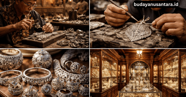 kerajinan perak Kotagede Yogyakarta