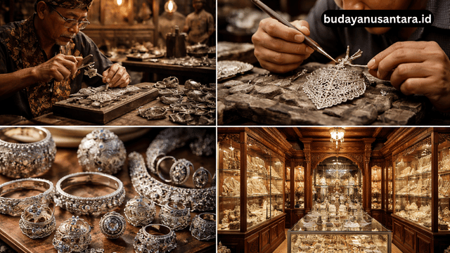 kerajinan perak Kotagede Yogyakarta