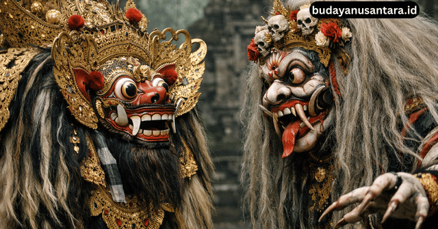 mitologi barong dan rangda bali