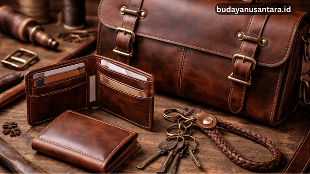 kerajinan kulit Garut