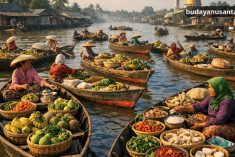 pasar terapung Banjarmasin