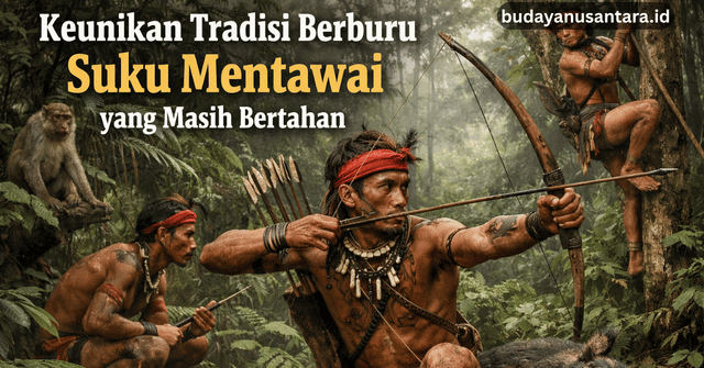 tradisi berburu suku mentawai