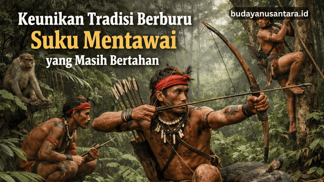 tradisi berburu suku mentawai