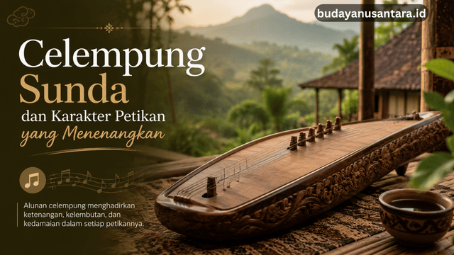 Celempung Sunda dan karakter petikan