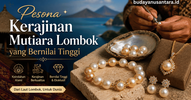 kerajinan mutiara Lombok